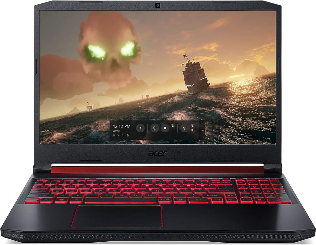 Acer Nitro 5 Gaming Laptop, 9th Gen Intel Core i5-9300H, NVIDIA GeForce GTX 1650, 15.6 Full HD IPS Display, 8GB DDR4, 256GB NVMe SSD, Wi-Fi 6, Backlit Keyboard, Alexa Built-in, AN515-54-5812 : Everything Else