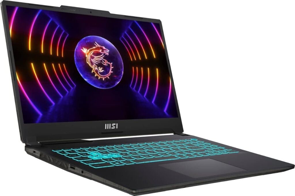 MSI Cyborg 15 A12VF 2023 Gaming Laptop 15.6 FHD IPS 144Hz 10-Core 12th Intel i7-12650H 32GB DDR5 1TB SSD NVIDIA GeForce RTX 4060 8GB GDDR6 Wi-Fi 6 Backlit Keyboard Windows 11 Home w/Free 32GB USB