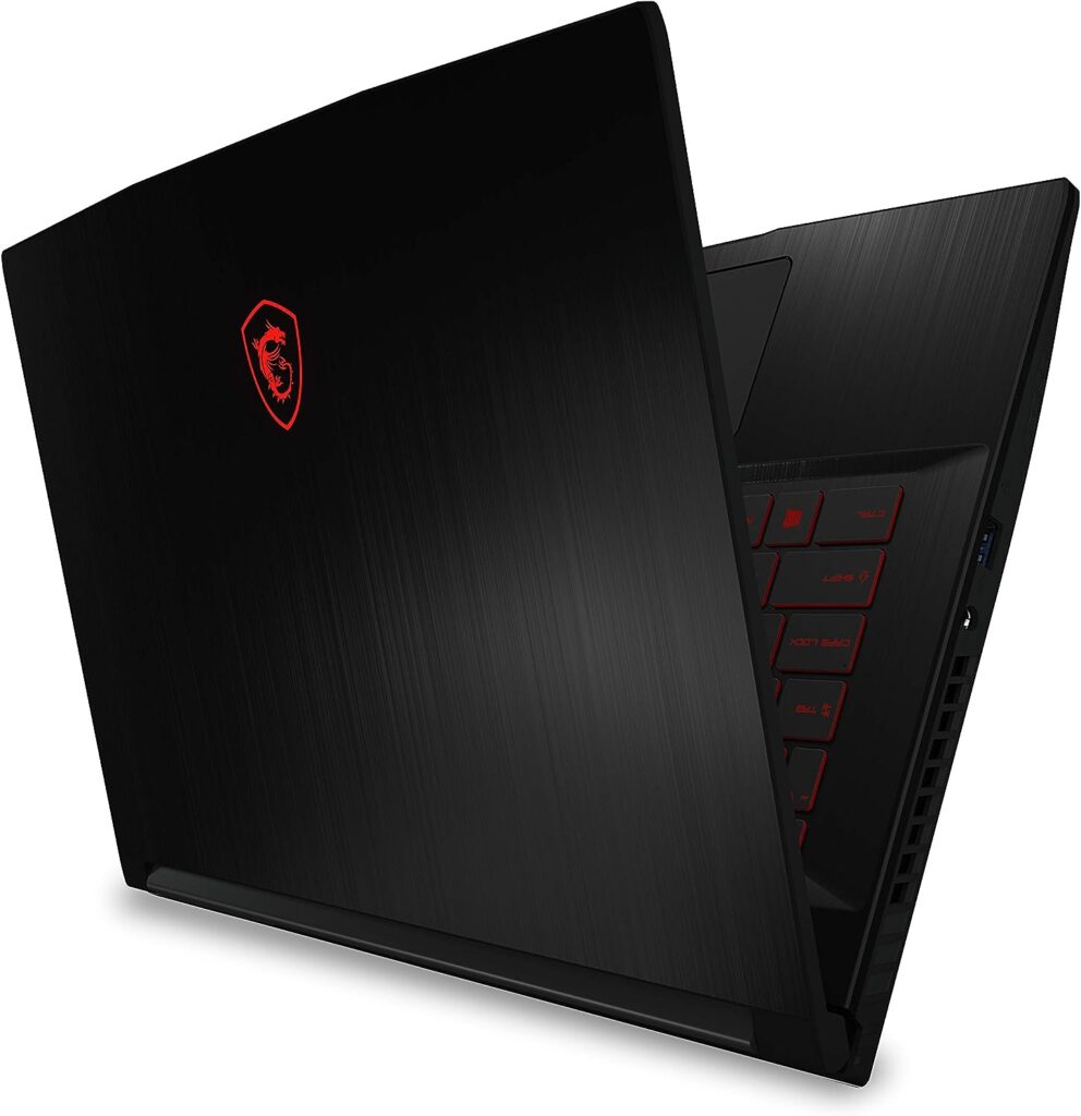 MSI GF63 Thin 11SC-693 15.6 Gaming Laptop, Intel Core i5-11400H, NVIDIA GeForce GTX 1650, 8GB Memory, 256GB NVMe SSD, Windows 11