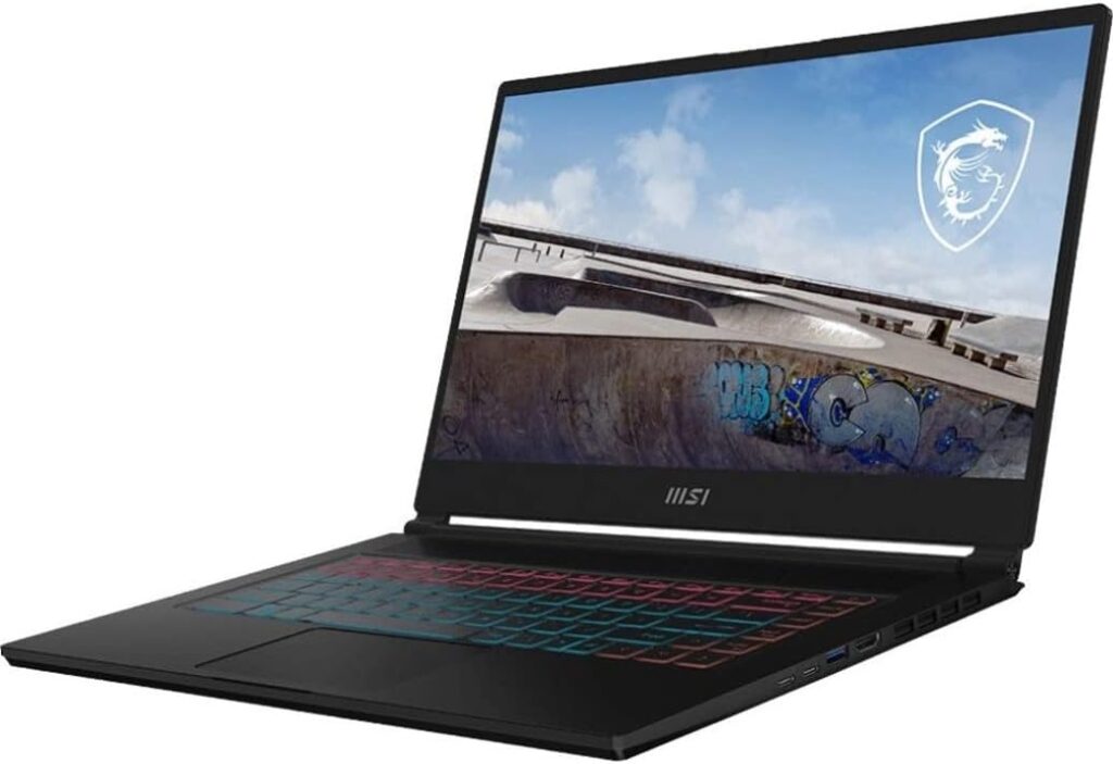 MSI Stealth 15M 15.6 FHD 144Hz Ultra Thin and Light Gaming Laptop: Intel Core i7-1260P RTX 3060 16GB DDR5 512GB NVMe SSD , Thunderbolt 4, Cooler Boost 5, Win11 Pro: Carbon Gray B12UE-040