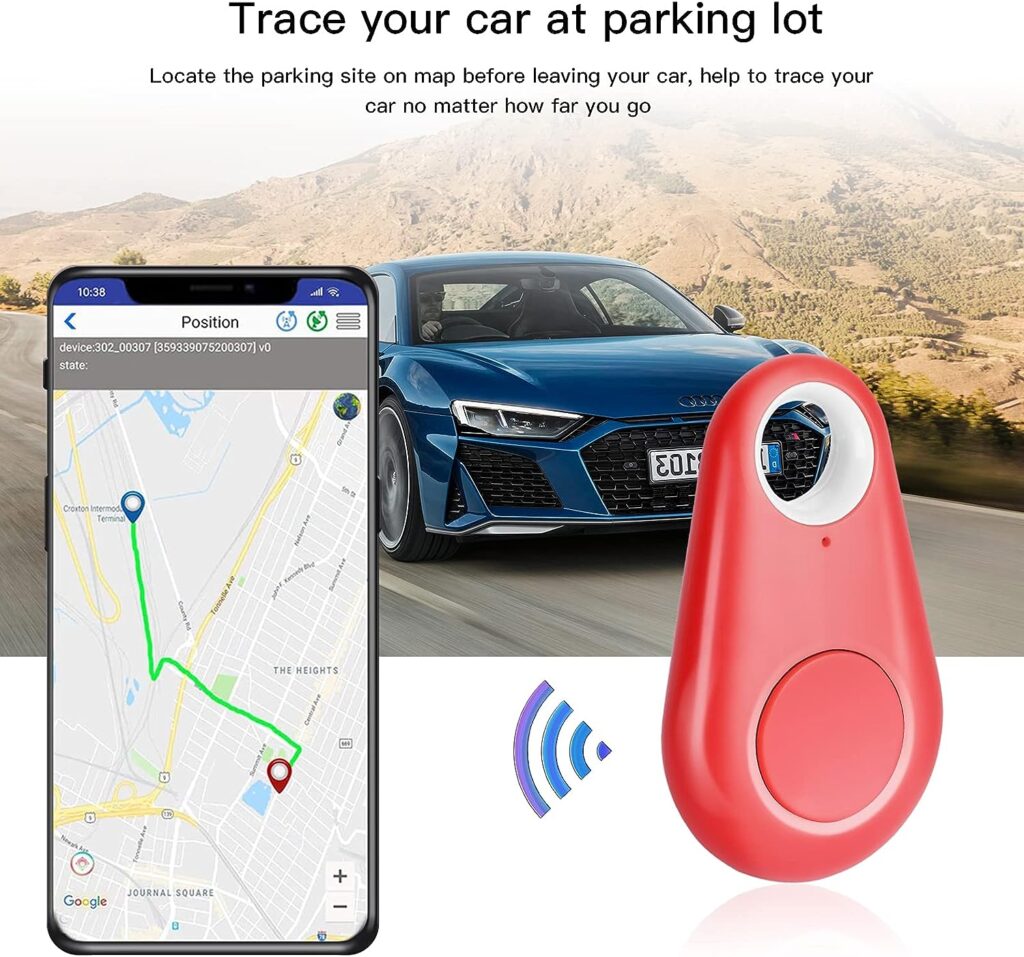 Smart Tracker 4 Pack, Key Finder Locator Wireless Anti Lost Alarm Sensor Device Remote Finder, for Kids Locating Phone Keys Wallets Luggage Item Finder