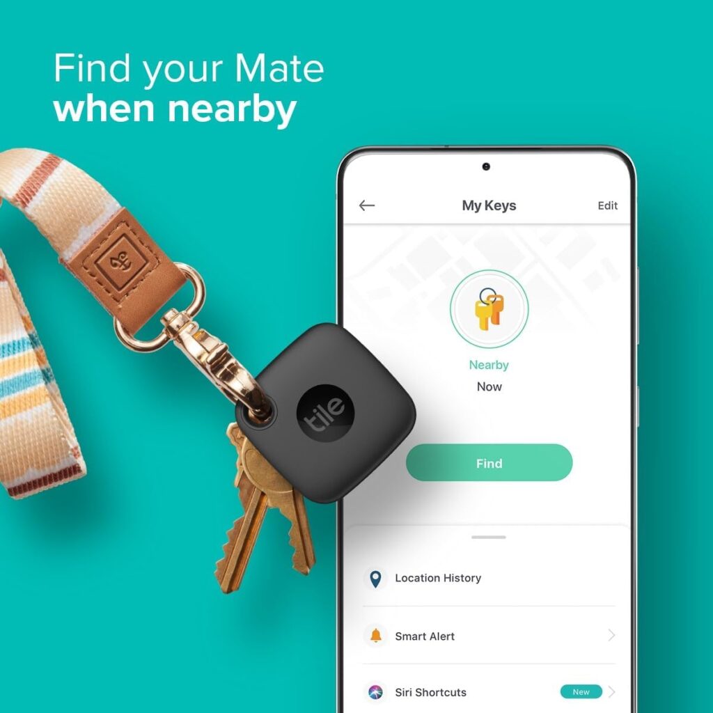 Tile Mate + Lost and Found Labels - Bluetooth Tracker for Keys, Bags and More; QR Scannable Labels for Laptops, Water Bottles, Kids Toys, Headphones and More. iOS and Android Compatible