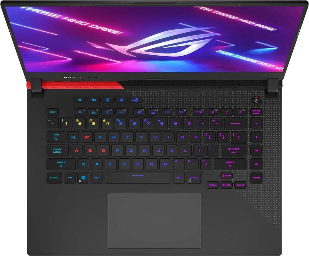 ASUS ROG Strix G15 (2021) Gaming Laptop, 15.6” 300Hz IPS Type FHD Display, NVIDIA GeForce RTX 3070, AMD Ryzen R9-5900HX, 16GB DDR4, 1TB PCIe NVMe SSD, RGB Keyboard, Windows 10, G513QR-ES96