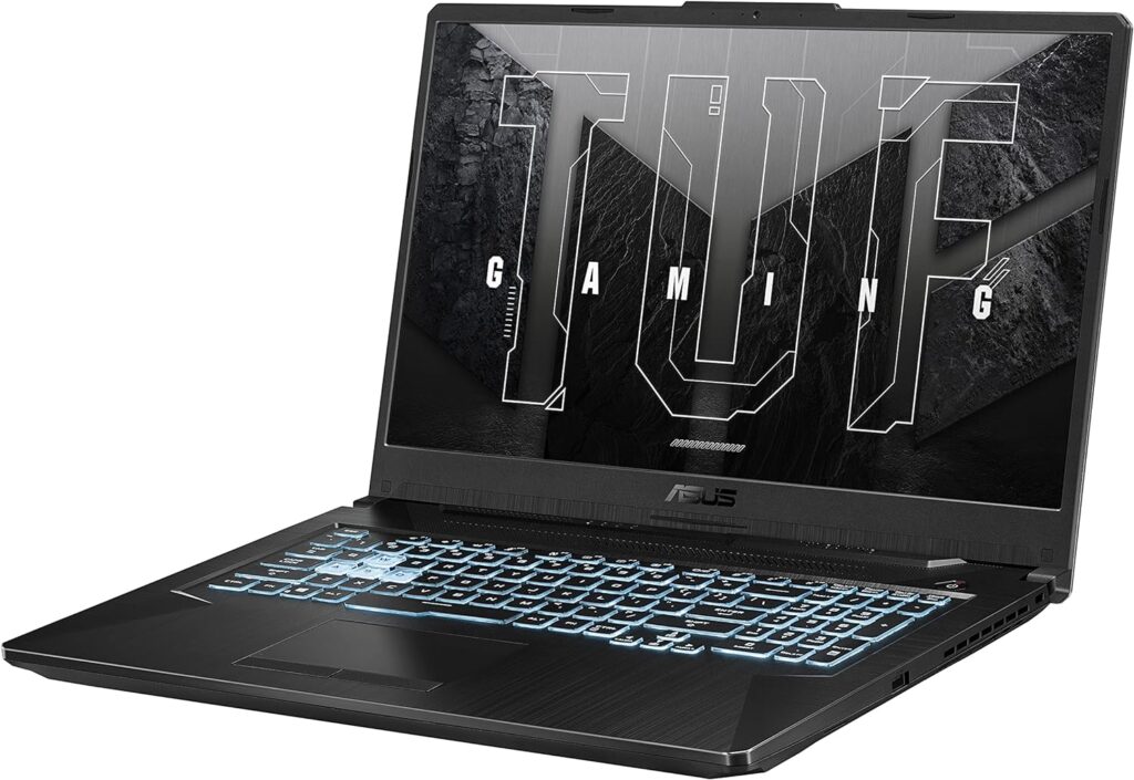 ASUS TUF F17 Gaming Laptop, 17.3  144Hz FHD IPS-Type Display, Intel Core i5-11400H Processor, GeForce RTX 3050, 8GB DDR4 RAM, 512GB PCIe SSD, Wi-Fi 6, Windows 11 Home, FX706HCB-ES51,Graphite Black