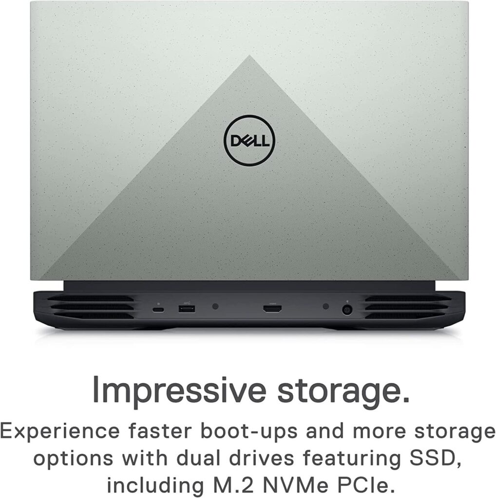 Dell Newest G15 15.6 120Hz FHD Gaming Laptop, Intel i7-12700H 14-Core, NVIDIA RTX 3060, 32GB DDR5 1TB SSD, WiFi 6, Thunderbolt4, HDMI2.1, RJ45, Spector Green, Backlit Keyboard, Win10 Pro