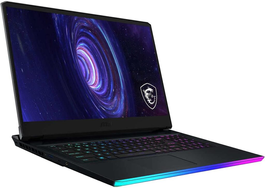 MSI 2022 GE76 Raider 17.3 144Hz (32GB RAM, 1TB PCIe SSD, Intel 8-Core i7-11800H (Beat Ryzen 7 5800H), RTX 3060), FHD Gaming Laptop, Thunderbolt 4, RGB Backlit, HDMI Cable, Windows 10